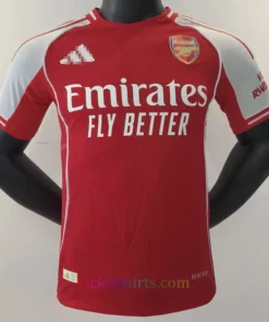Arsenal Home Shirt 2025/26 Stadium Edition