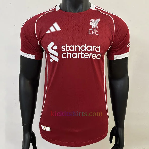 Liverpool Home Shirt 2025/26 Player Version Cheap Football Shirts