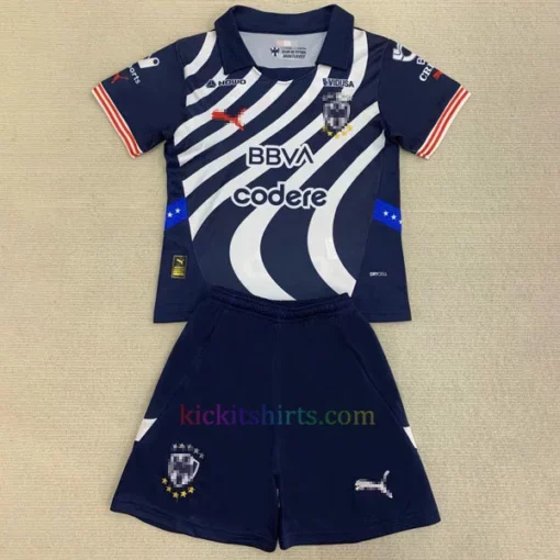 Monterrey Leagues Cup Home Kit Kids 202425 Front