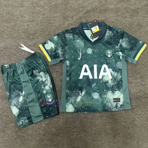 Tottenham Hotspur Third Kit Kids 202425 Front