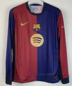 Barcelona 2024/25 Home Shirt Full Sleeves