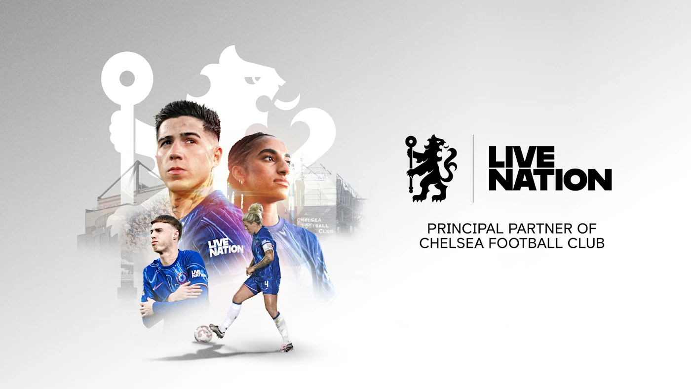 Chelsea's new sponsor-Live Nation