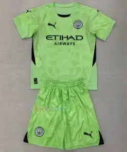 Manchester City Goalkeeper Kit Kids 2024/25 Green