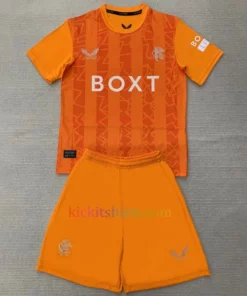 Rangers Goalkeeper Kit Kids 2024/25 Orange