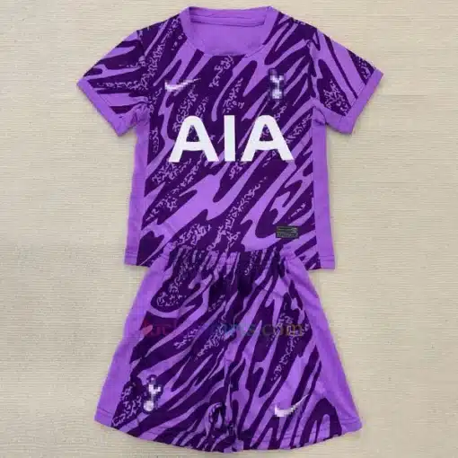 Tottenham Hotspur Goalkeeper Kit Kids 202425 Purple (2)