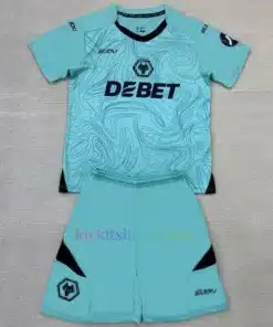 Wolves Goalkeeper Kit Kids 2024/25