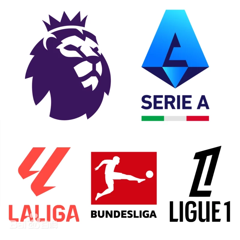 top five european leagues