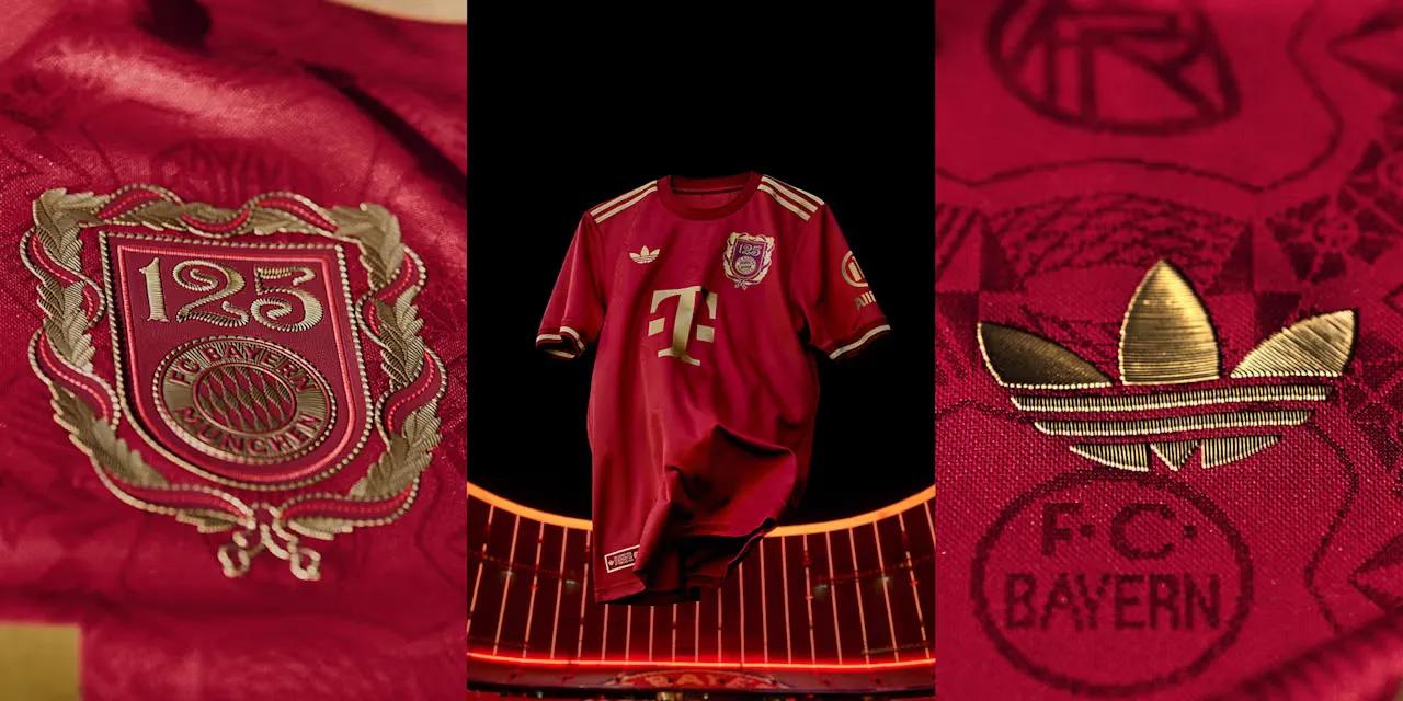 bayern munich 125th anniversary kit