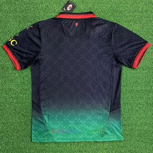 AC Milan Off-White Shirt 202425 -black (2) back