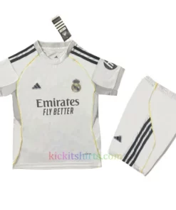Real Madrid Home Kit Kids 2025/26