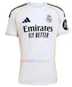 Real Madrid Home Shirt 2025/26