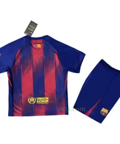 Barcelona Home Kit Kids 2025/26