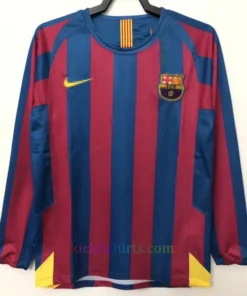 Barcelona Home Shirt 2005/06 Full Sleeves