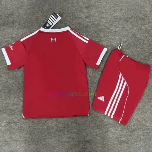 Liverpool Home Kit Kids 202526 (2) back