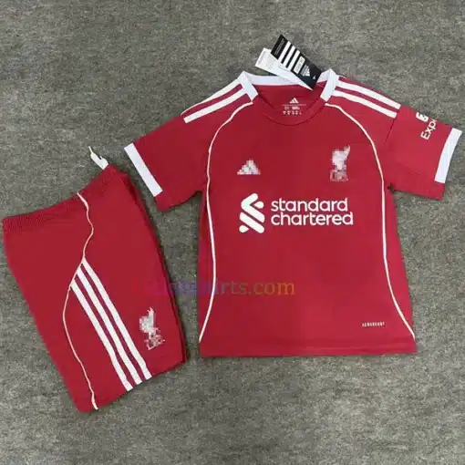 Liverpool Home Kit Kids 202526 (2) front