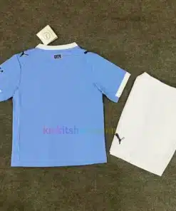 Manchester City Home Kit Kids 2025/26