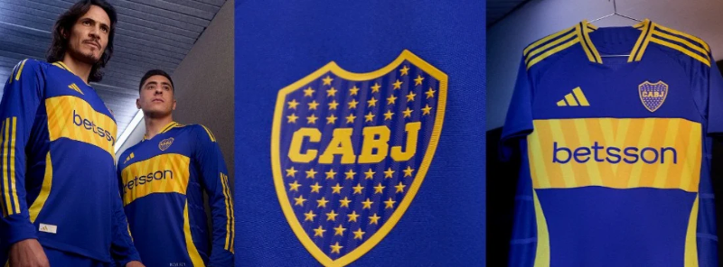 boca juniors football shirt history