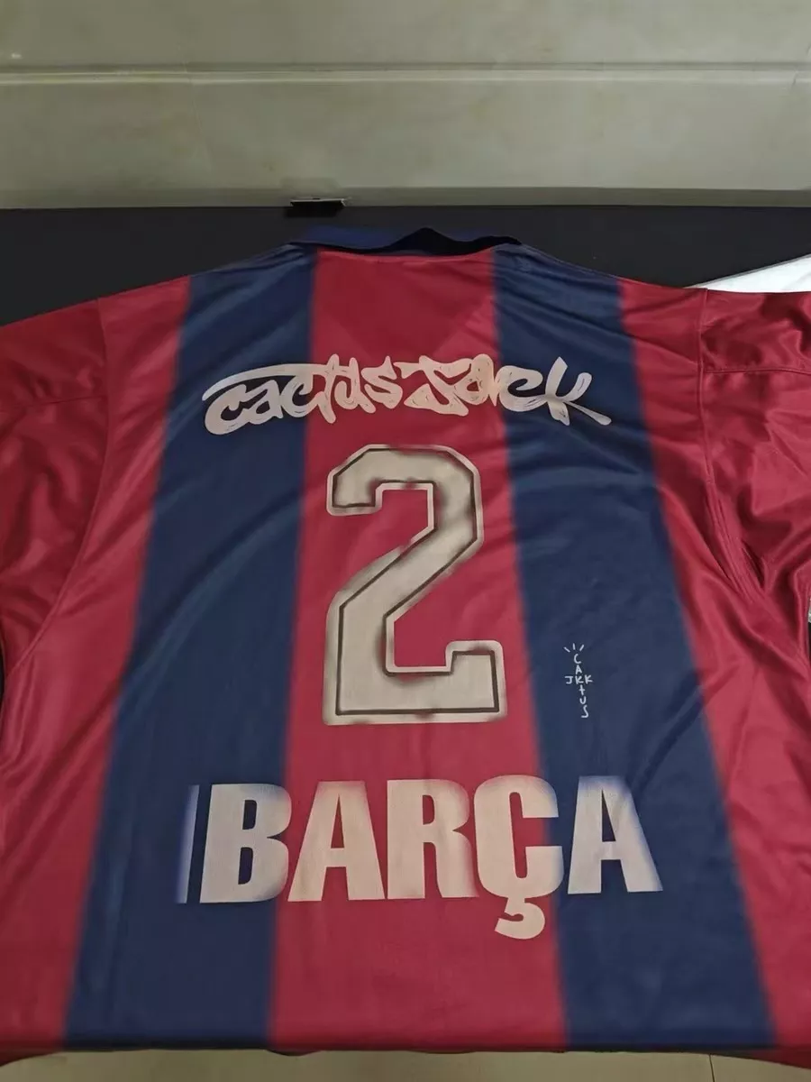 Barcelona Travis Scott Special Shirt 2000/01