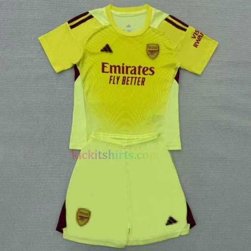 Arsenal Goalkeeper Kit Kids 2025/26
