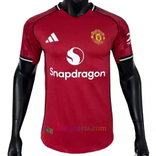 Manchester United Home Shirt 202526 Stadium Edition (2) front