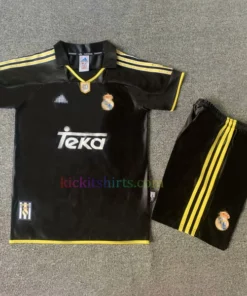 Real Madrid Away Kit Kids 2000/01