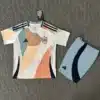 Spain Euro Away Kit Kids 2025 (2)