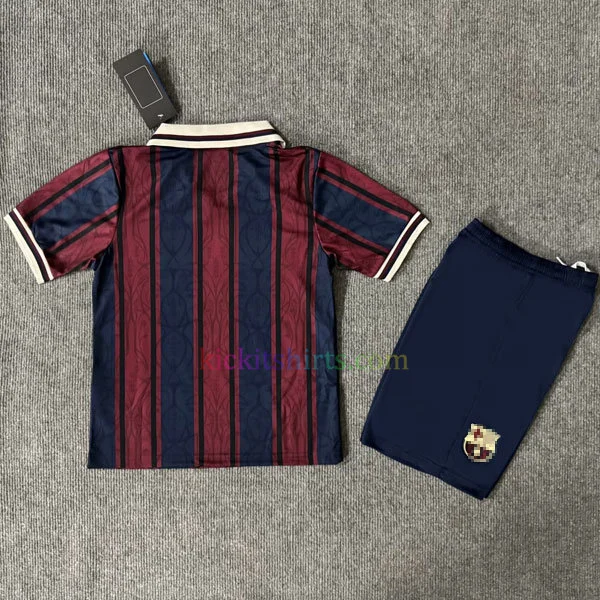 Barcelona 125th Anniversary Kit Kids 2024 Cheap Football Shirts