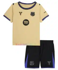 Barcelona Away Kit Kids 2025/26
