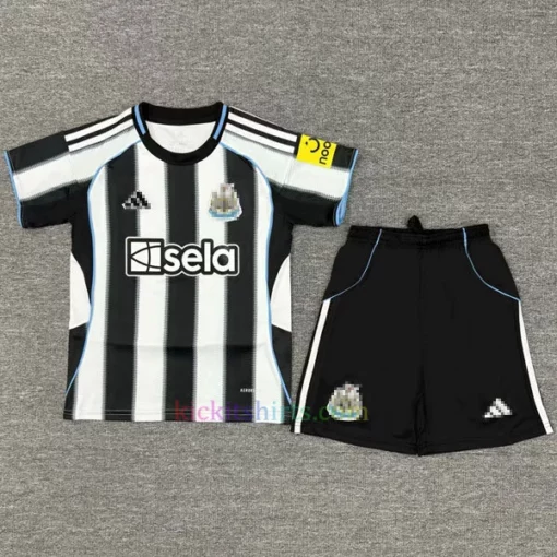 Newcastle United Home Kit Kids 202526 (1) front
