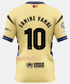 #10 Lamine Yamal Barcelona Away Shirt 2025/26