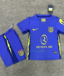 Atletico Madrid Away Kit Kids 2025/26