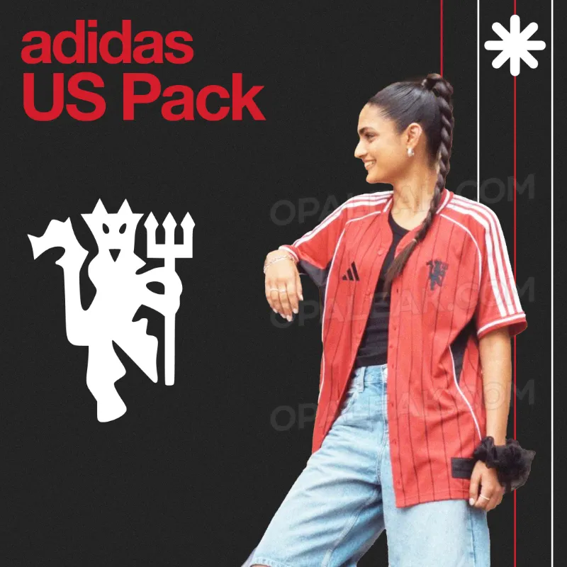 Manchester United US Pack baseball jersey Red
