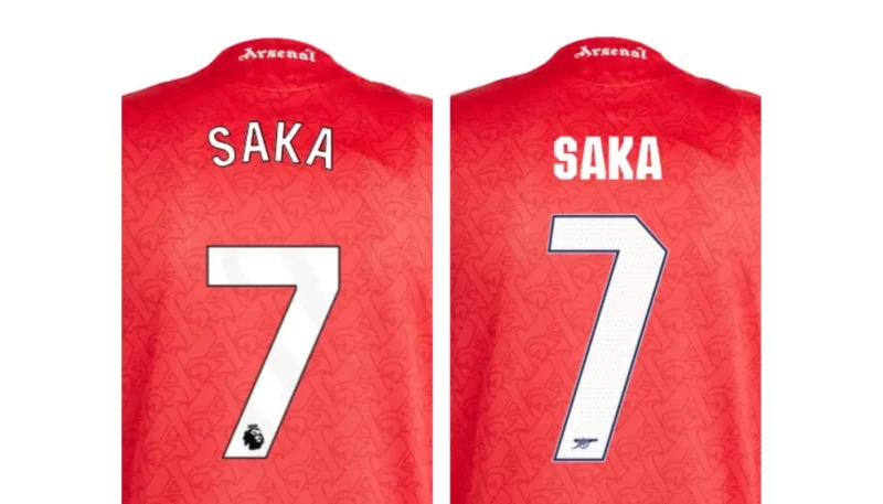 arsenal 202526 kit font