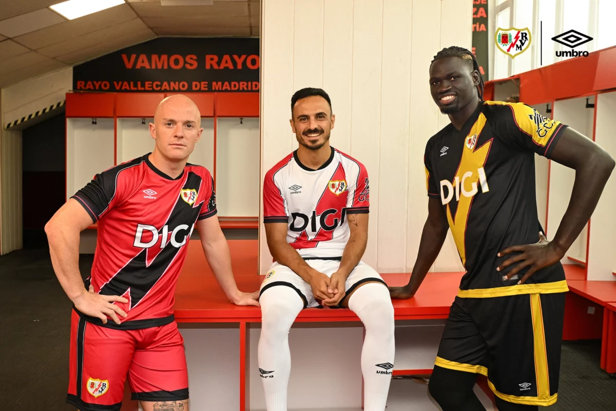 Rayo Vallecano kit 2025/26 – home, away, third kit released | Cheap  Football Shirts